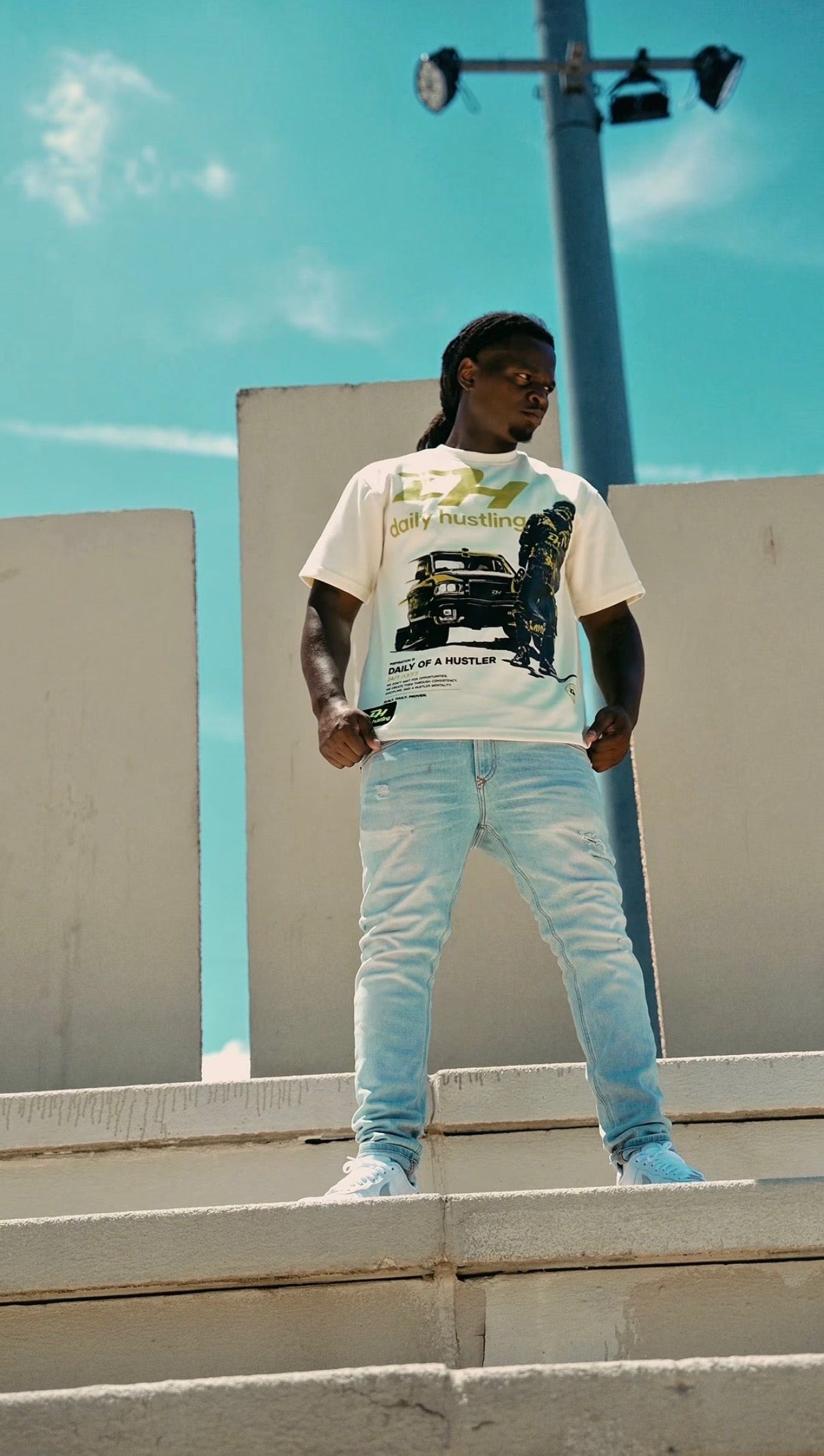 Creme Daily Of A Hustler Tee